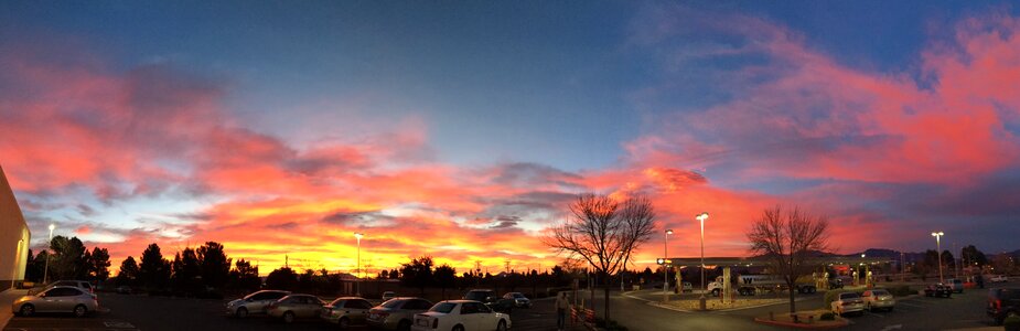 Landscape sky
