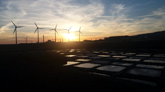 Sunset gran canaria canary island photo