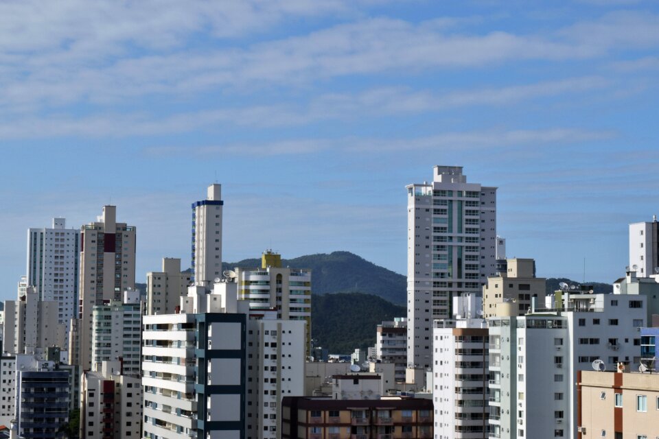 City buildings skyscraper