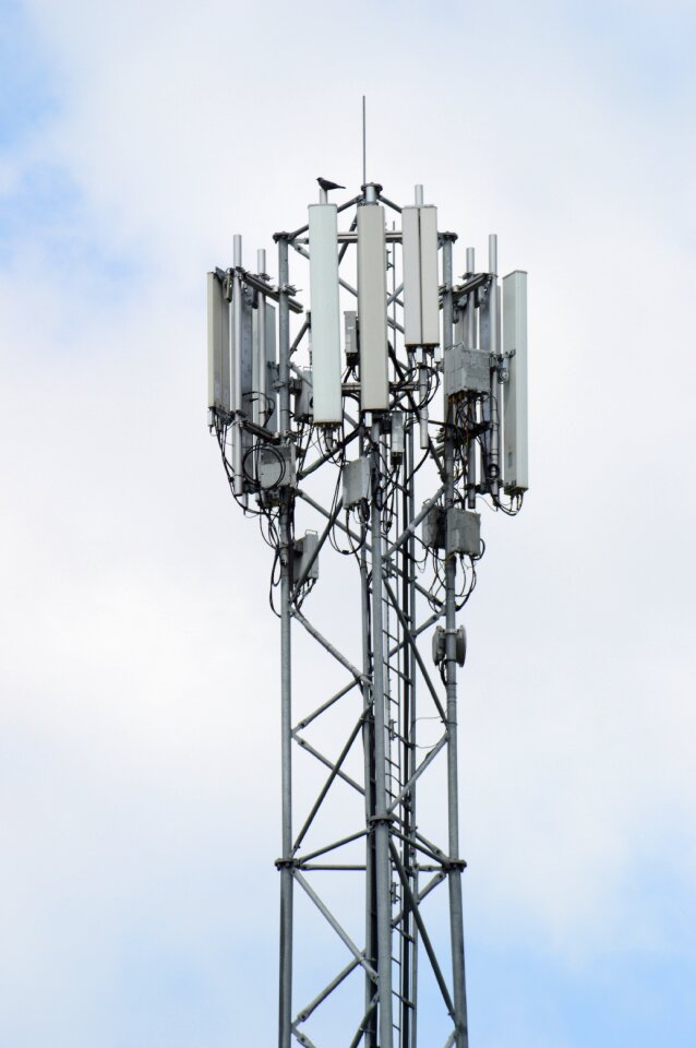 The antenna tower transmitters