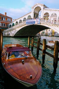 Boats channel venetian photo