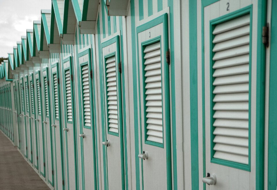 Cabins sea ​​baths holiday