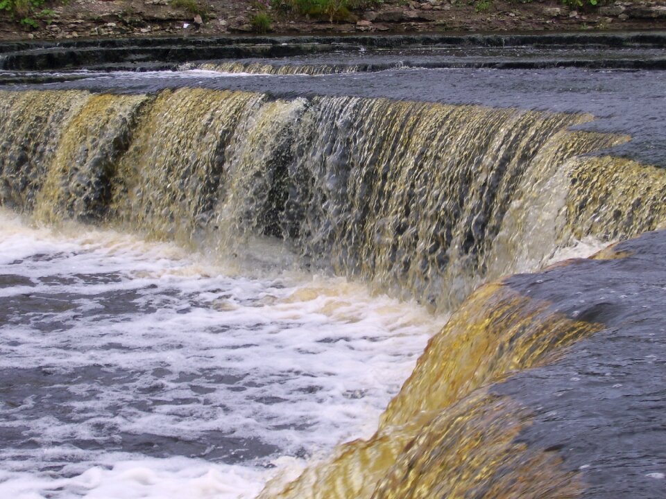 The sablino waterfall tosna nature