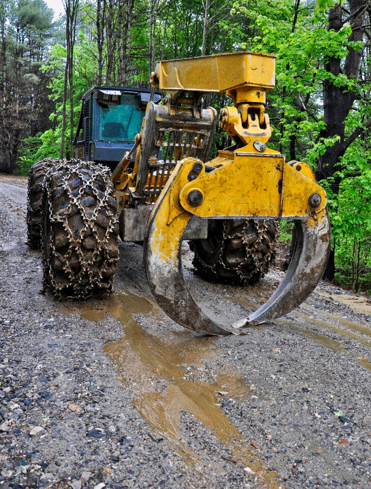 Equipment forestry log