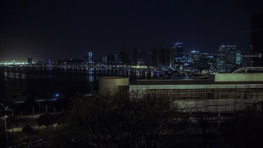 Baia de luanda angola night
