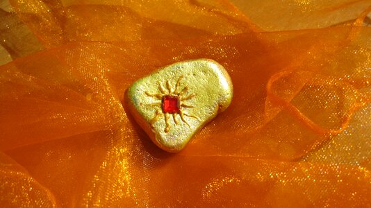 Stone shining nature