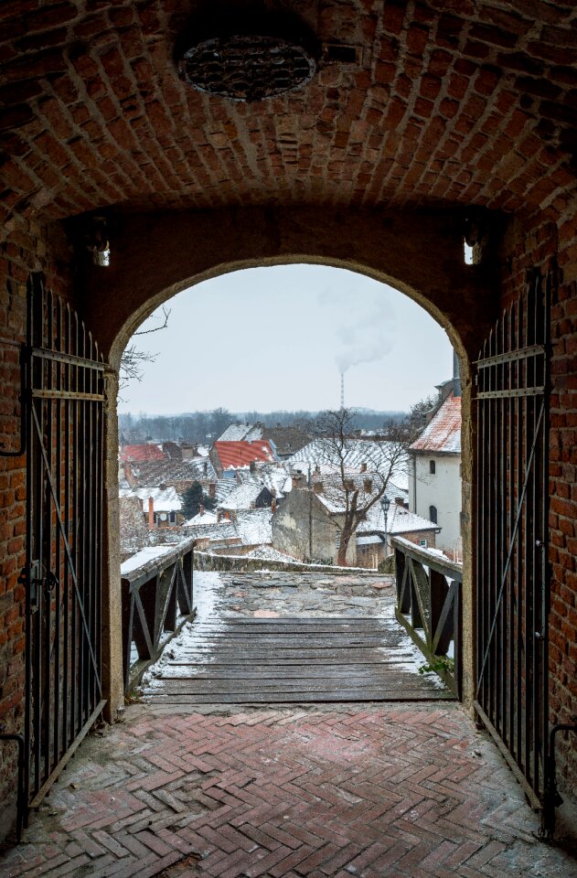 Petrovaradin fortress gate