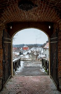 Petrovaradin fortress gate photo