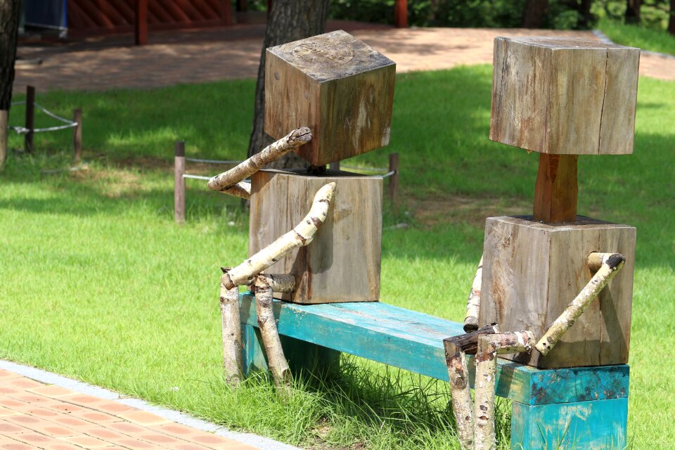Bench landscape nature