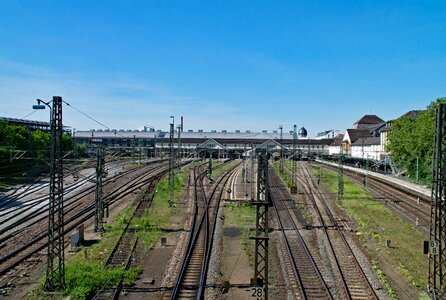 Germany gleise railway station photo