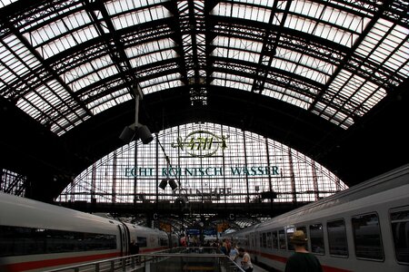 Central station cologne main station vault photo