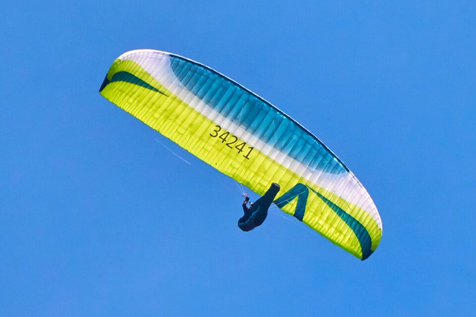 Freedom paraglider blue
