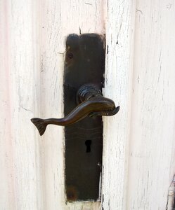 Castle keyhole key photo