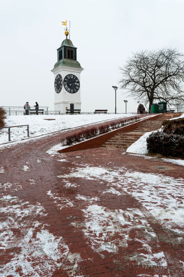 Fortress clock tower