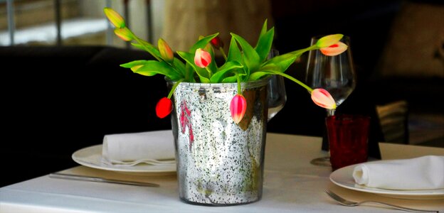 Decoration restaurant table