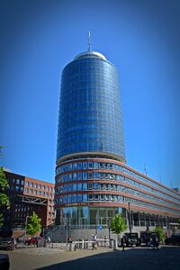 Tower houses facades construction