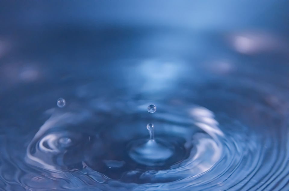 Water mood close up