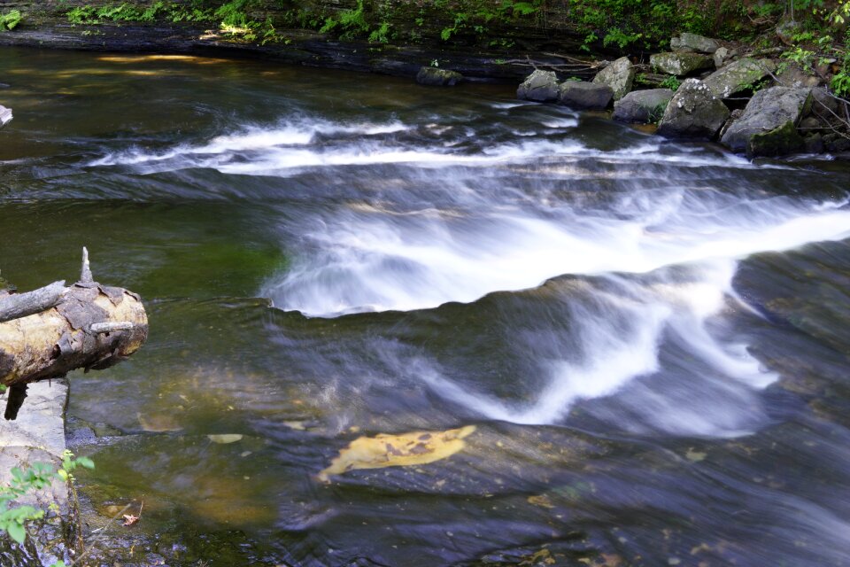 Scenic park rock photo