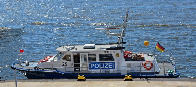 Water police police boat ship photo