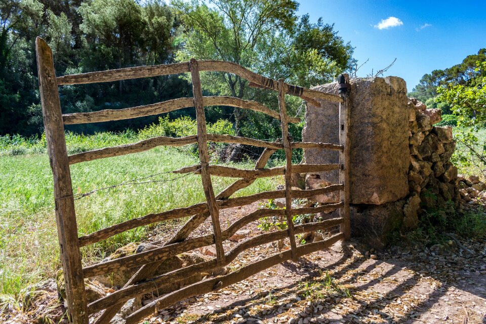 Wooden rural vintage