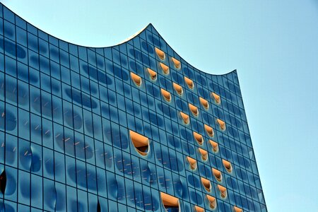 Landmark harbour city building photo