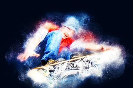 Lifestyle skate skateboarder