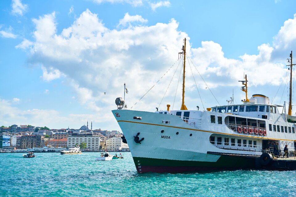 Galata boat galata bridge
