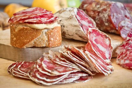Delicatessen sausage power