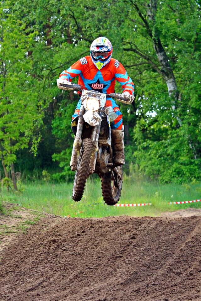 Motorcycle sport motorcycle race