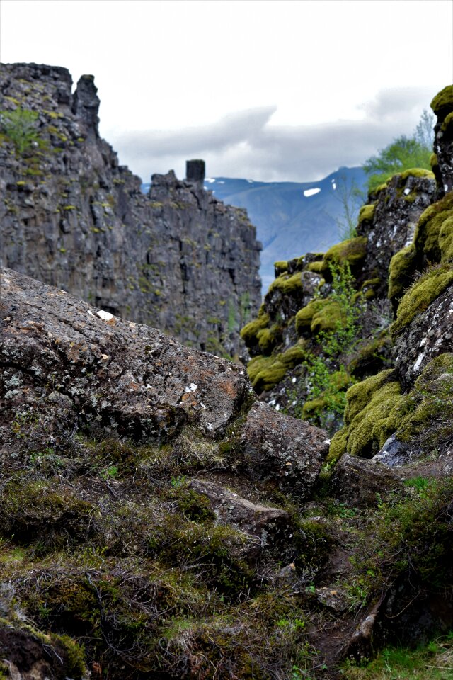 Cliff ancient nature