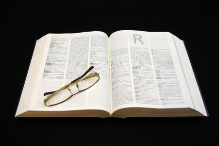 Dictionary bezel definition photo