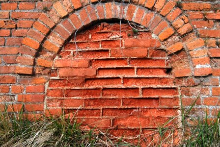 Brick the underground erosion