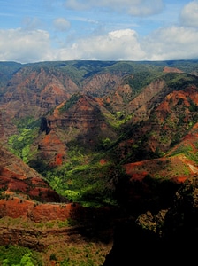 Landscape nature napali coast photo