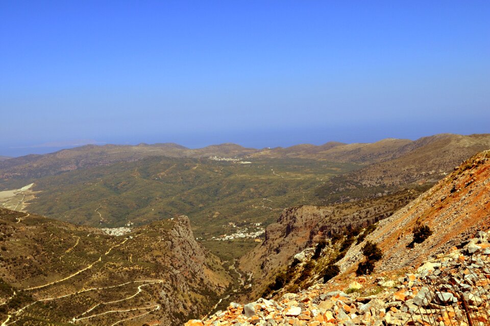 Greece landscapes crete