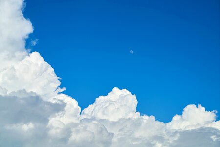 Clouds white composition