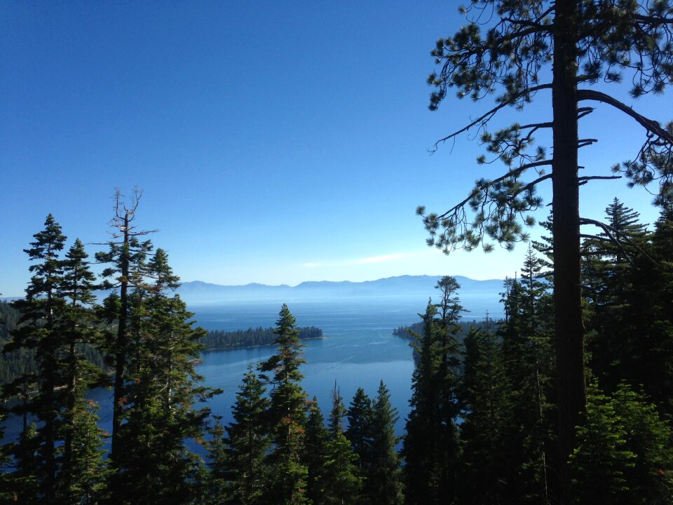 Nature shore sierra