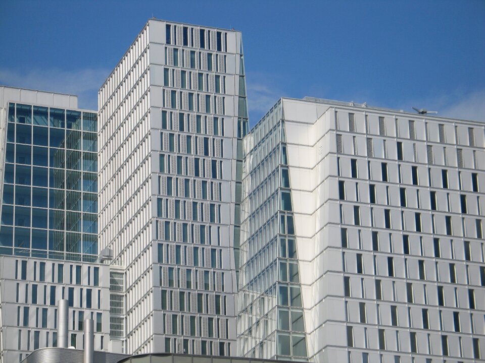 Offices skyscraper window