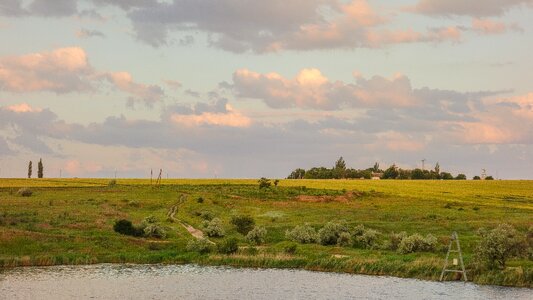 Landscape sky evening