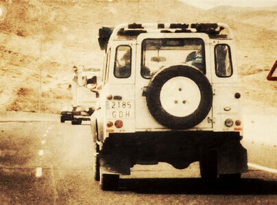 Steppe dunes auto
