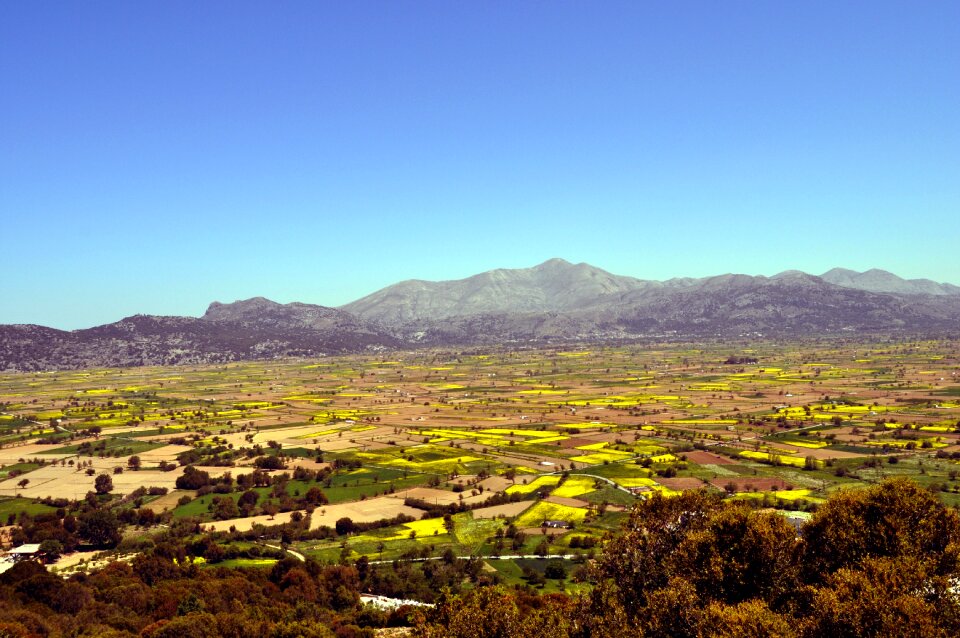 Greece landscapes crete