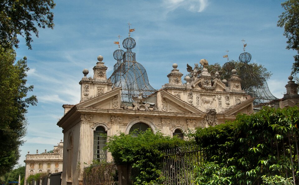 Rome villa borghese architecture