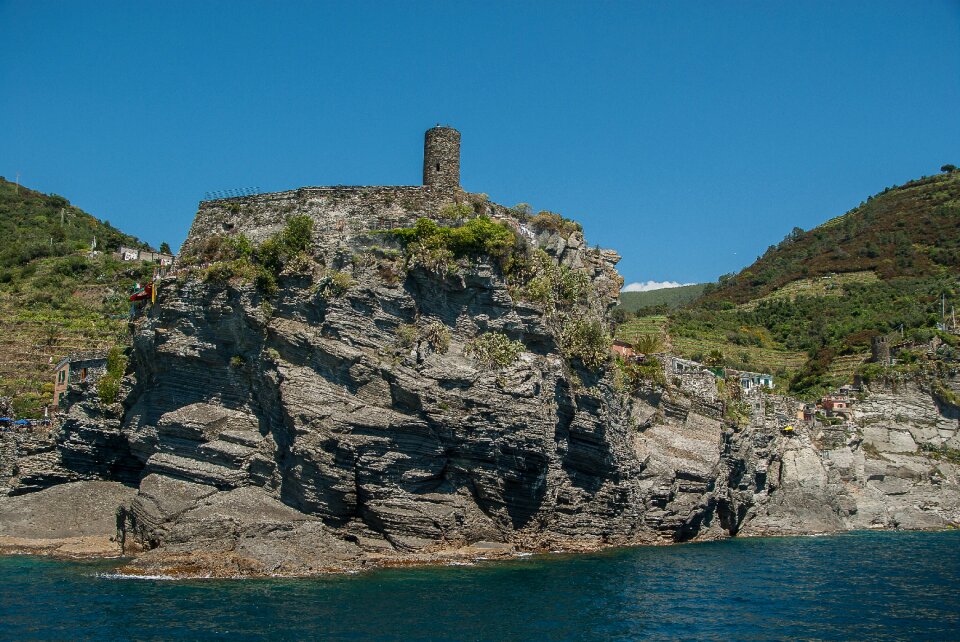 Cinque terre castle vernazza