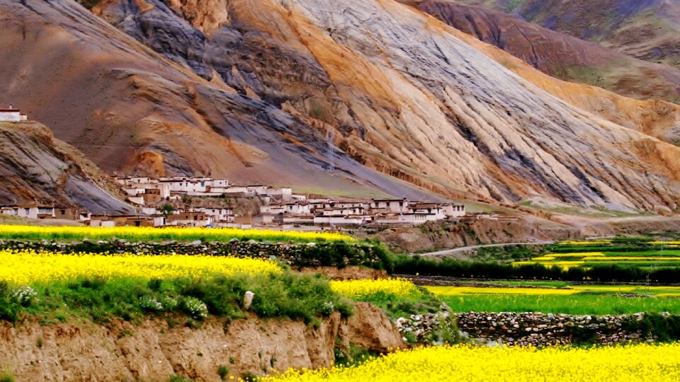 Landscape culture tibet