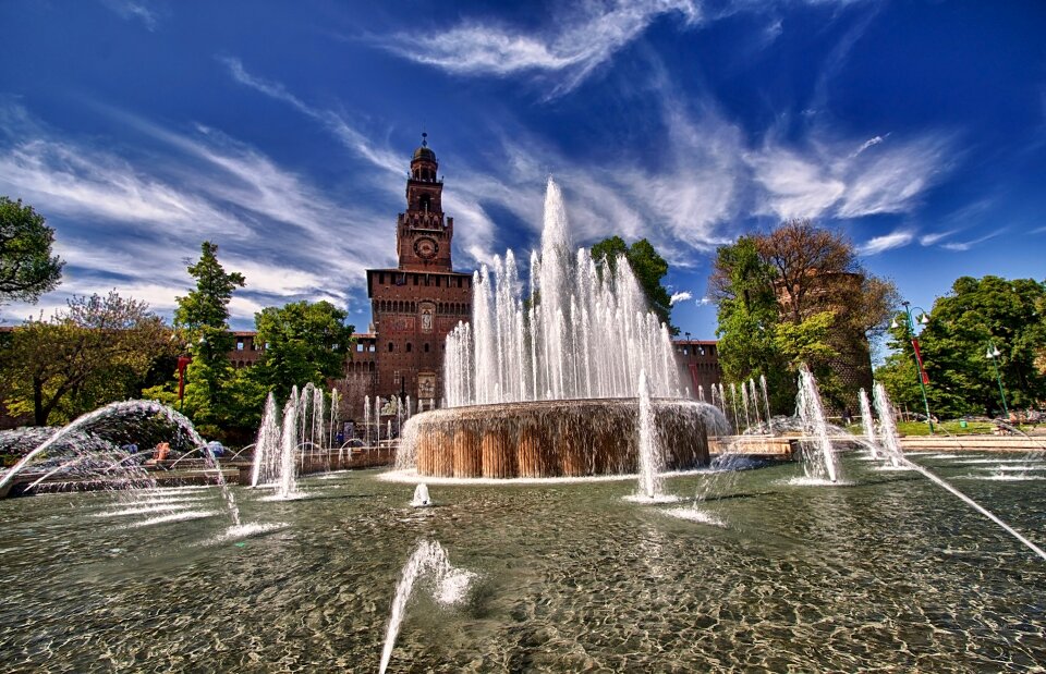 Milan castle sforzesco