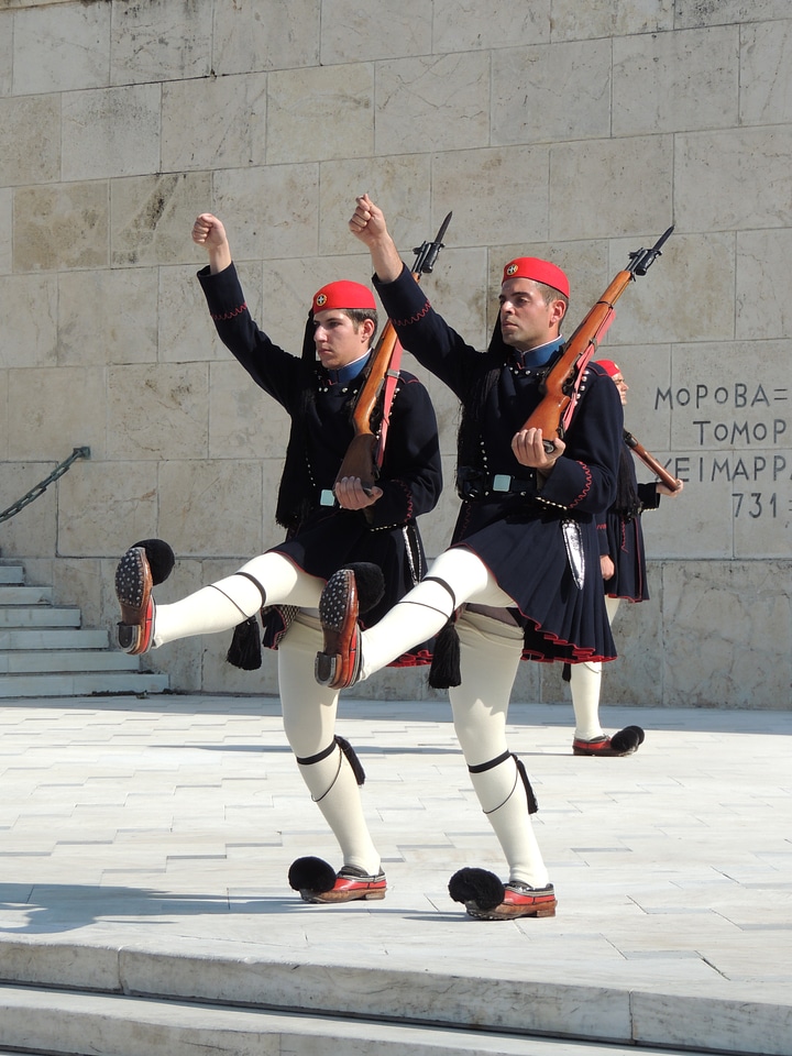Athens greece patrolling