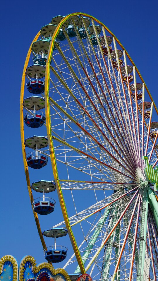 Oktoberfest year market carousel