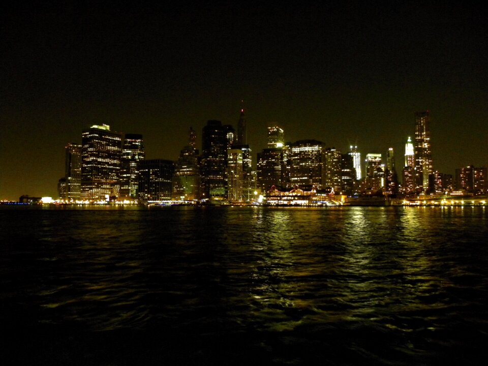 River lights urban