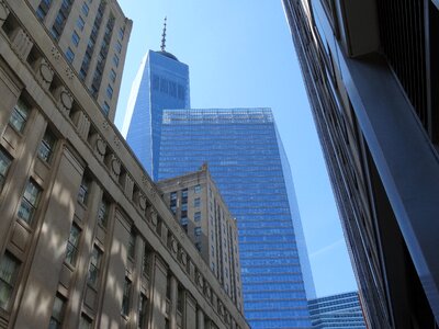 New york perspective skyscraper photo