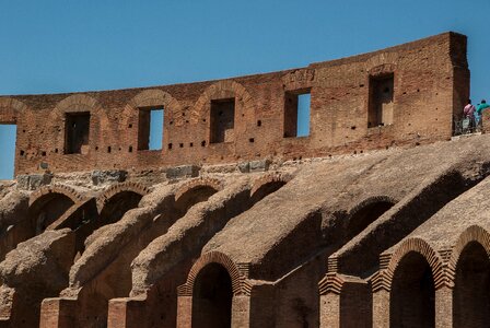 Coliseum amphitheater ancient architecture
