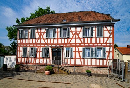Germany historic center truss